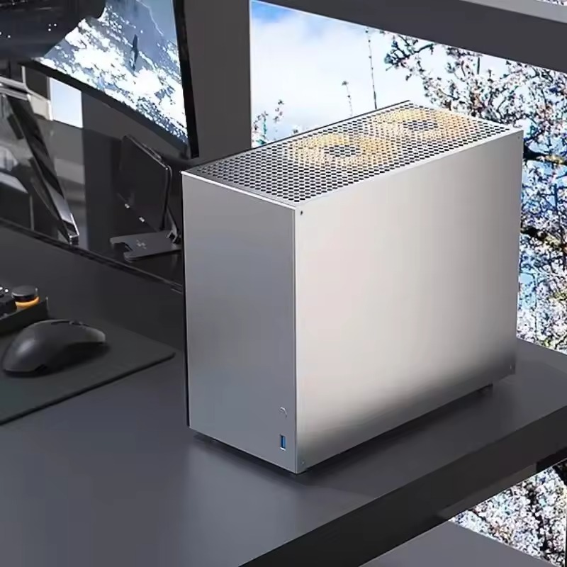 Atx Power Supply - 新入荷：zzaw C2 plusコンピューター対応、フルサイズmATXマザーボード、ATX電源、3つのファン、ロンググラフィックカード搭載デスクトップPC