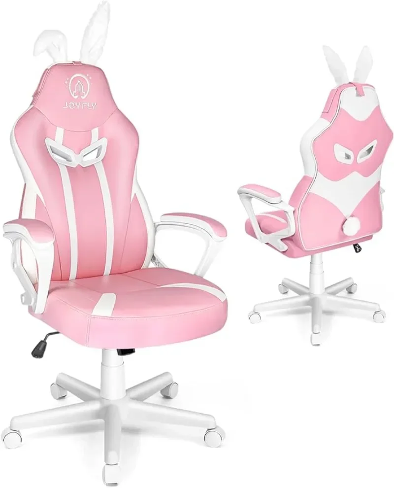 Pc Gaming Video - v 子供用ゲーミングチェア、ティーンゲーマーチェア、女の子用大人用コンピュータチェア、ビデオゲームチェア、ゲーマー人間工学に基づいたPCチェア、マルチc