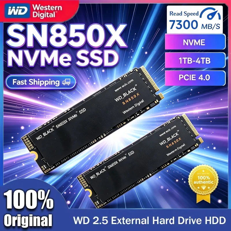 Pc Gaming Second - 2026 WD BLACK SN850X M.2 2280