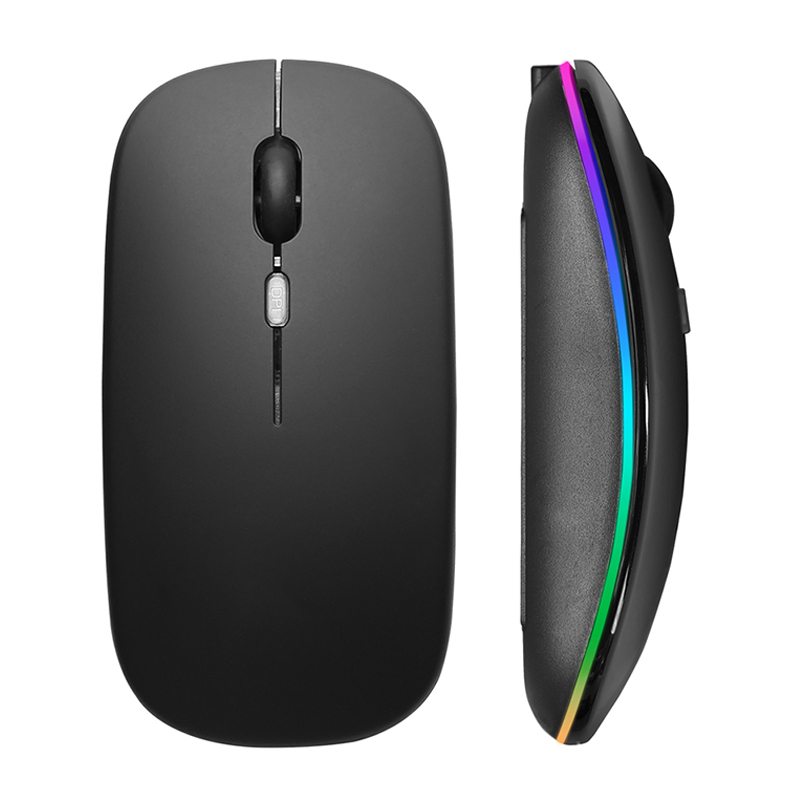 Wireless Gaming Mouse - ワイヤレスマウス RGB 充電式 USB 2.4GHz Bluetooth