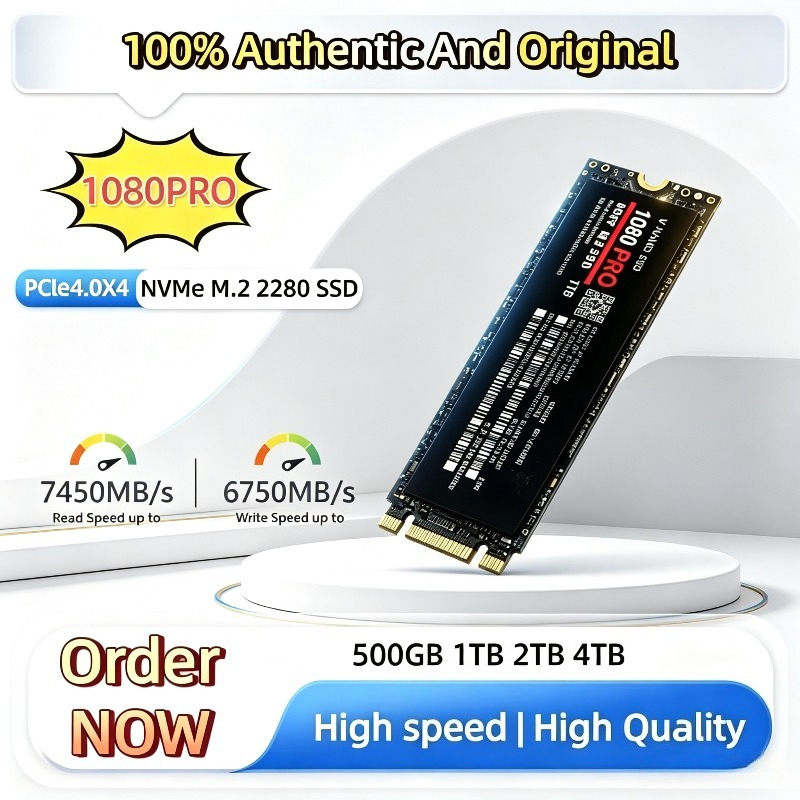 Pc Gaming Second - 純正100% 1080PRO PCIe 4.0 NVMe M.2