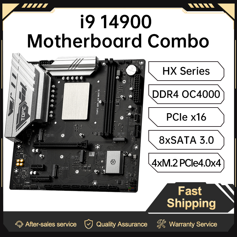 Pc Gaming Video - TOPC Intel Core I9-14900HX MATXマザーボード DDR4対応