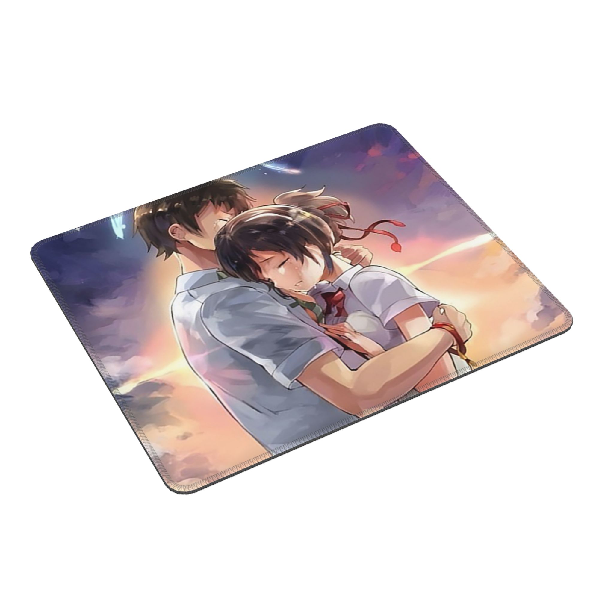 Pc Gaming Names - 日本アニメ「君の名は」マウスパッドコンピューターキーボードマウスマットゲーミングPCラップトップデスクマットオフィスアクセサリーテーブルマット