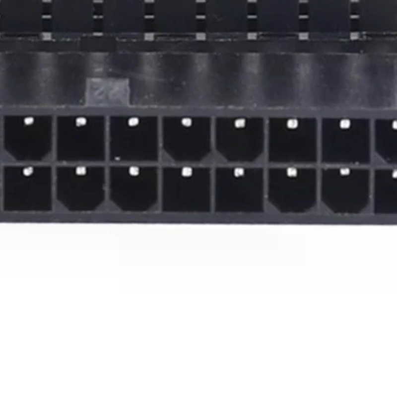 Atx Power Supply - ATX 24ピン 90度 24ピン-24ピン電源プラグアダプター メインボード/マザーボード電源コネクタ モジュラー式