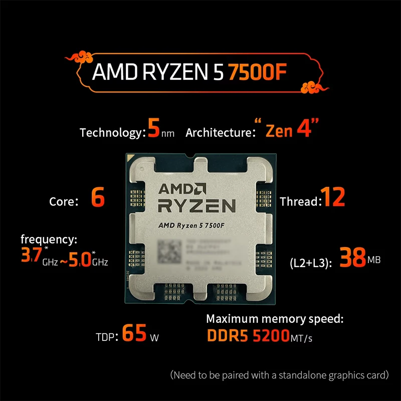 AMD Ryzen 5 7500F 3.7GHz 6コア 1 - Pc Gaming Amd Ryzen 5 のレビューと価格