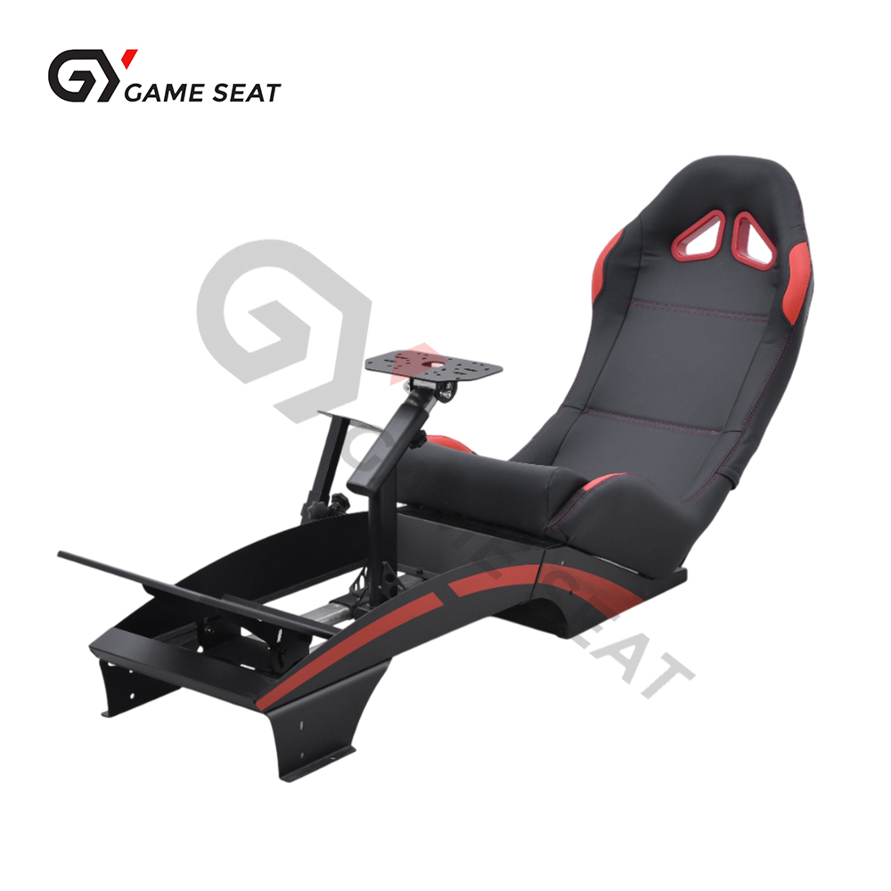 GY046-3ゲーミングレーシングシミュレーターコックピット - Pc Gaming Chair のレビューと価格