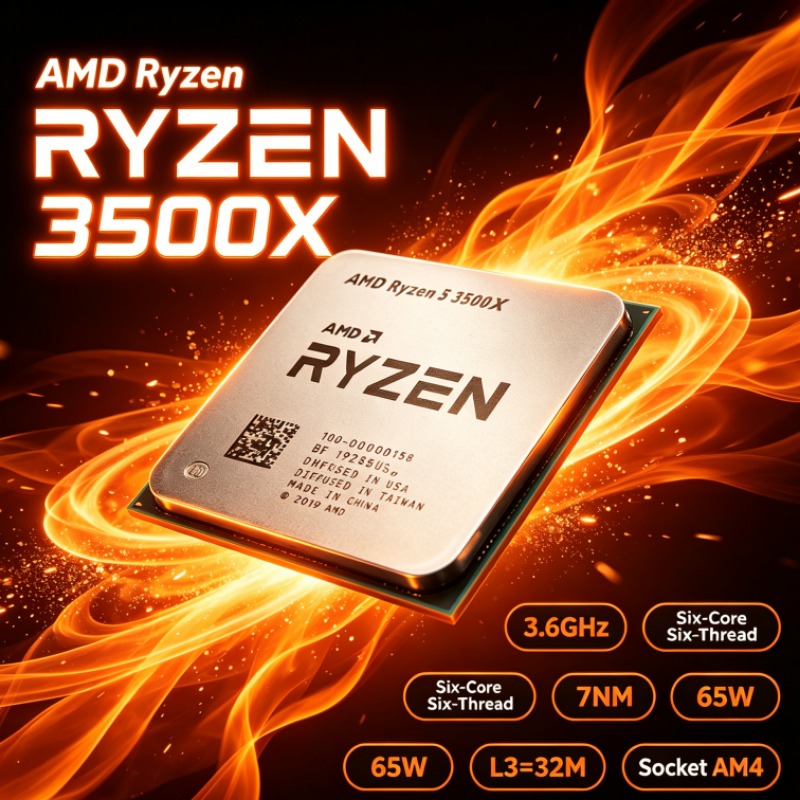 AMD Ryzen 5 3500X プロセッサー 6コア 6 - Pc Gaming Amd Ryzen 5 のレビューと価格