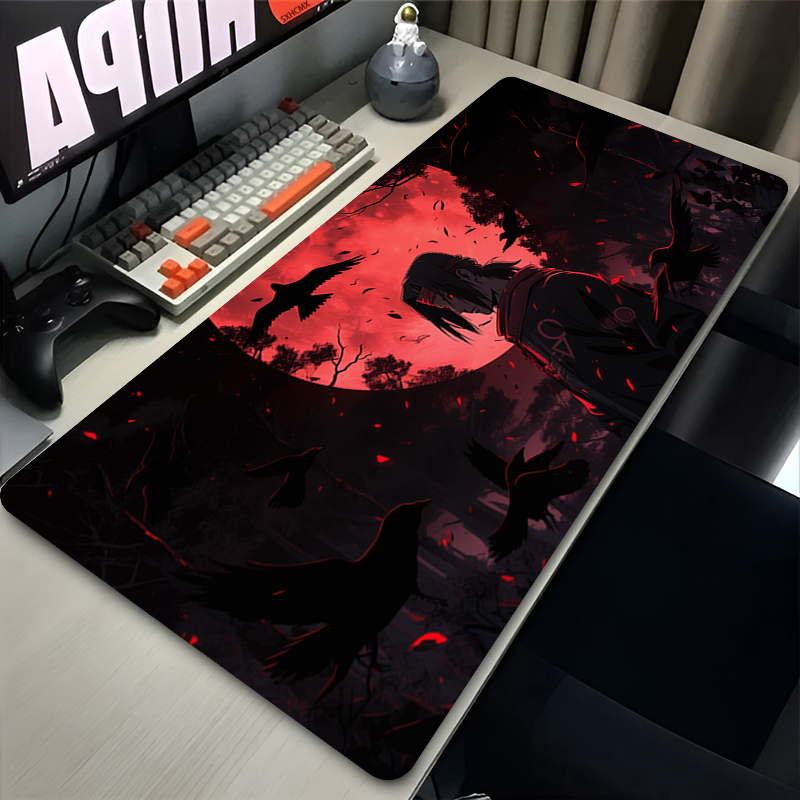 マウスパッド ゲーマー 大型 XXL うちはイタチ マダラ  - Pc Gaming Desk のレビューと価格