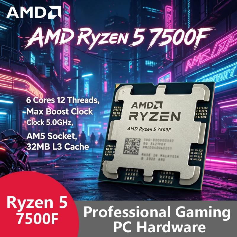 AMD Ryzen 5 7500F AM5 5nmゲーミング - Pc Gaming Amd Ryzen 5 のレビューと価格