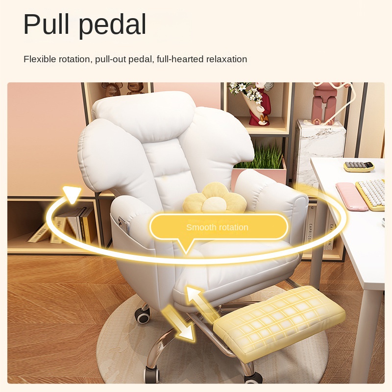 リクライニングフットスイベルチェア,ソフト,パッケージ,快適 - Pc Gaming Chair のレビューと価格