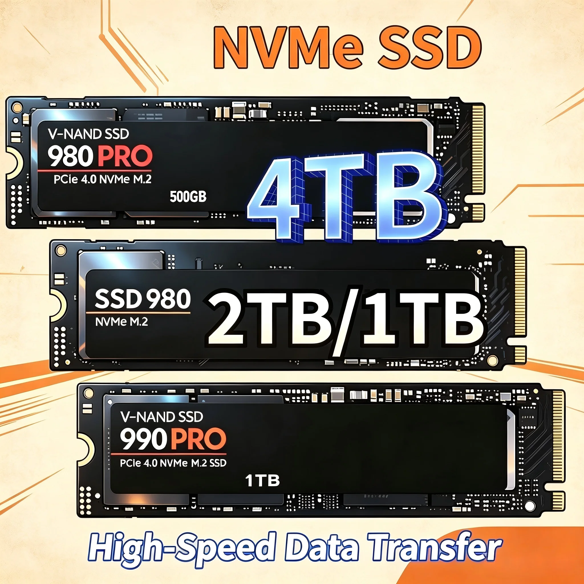 オリジナル980Pro 990Pro M.2 NVMe SS - Pc Gaming Second のレビューと価格