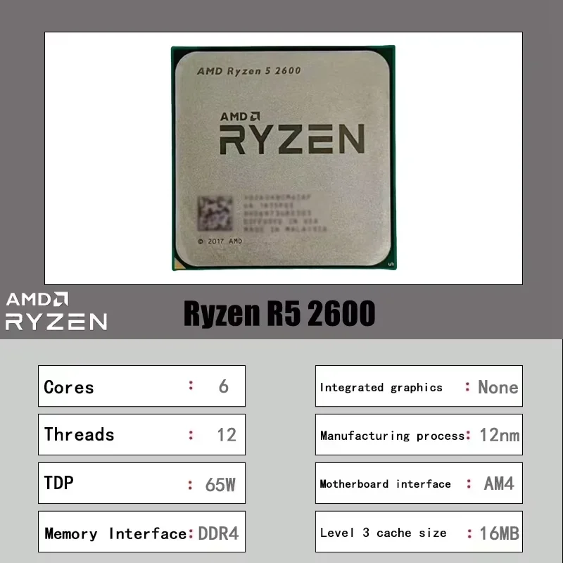 AMD Ryzen 5 2600 16MB L3キャッシュ搭 - Pc Gaming Amd Ryzen 5 のレビューと価格