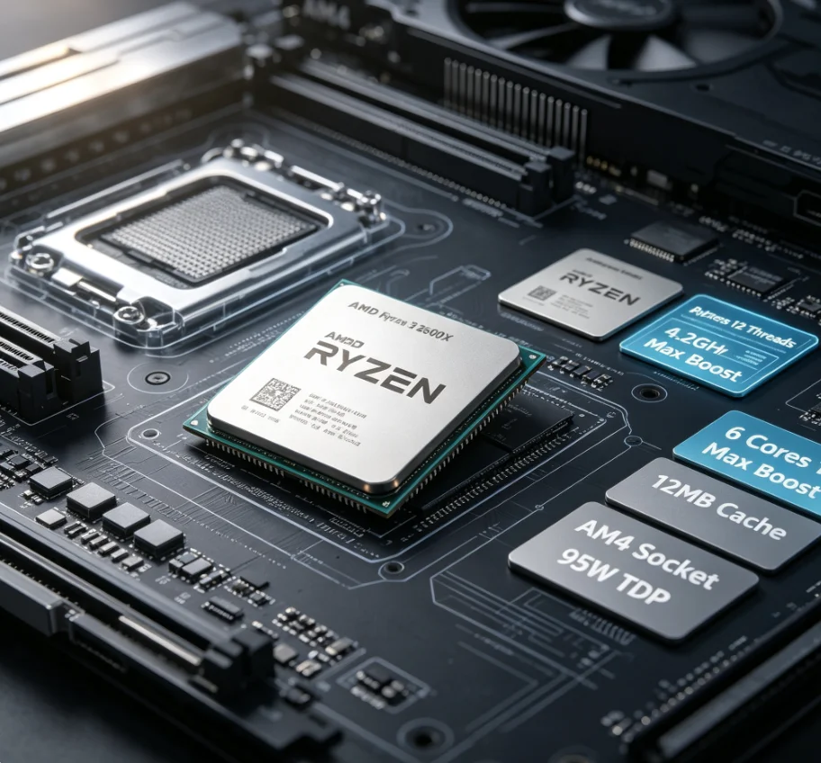 AMD R5 2600X 12nm ノンボックス版プロセッサ - Pc Gaming Amd Ryzen 5 のレビューと価格