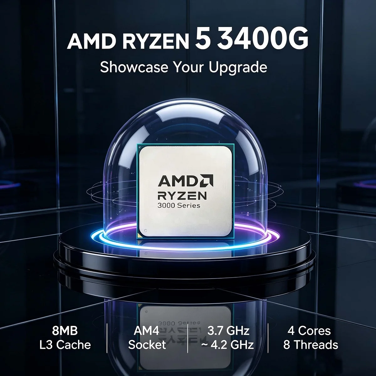 AMD Ryzen 5 3400G R5 3400G CPU - Pc Gaming Amd Ryzen 5 のレビューと価格
