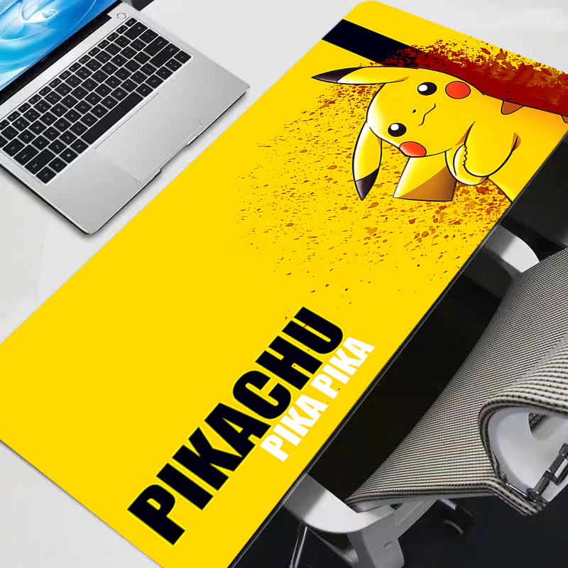 マウスパッド大 P-ピカチュウゴム PC コンピュータゲーム - Pc Gaming Desk のレビューと価格
