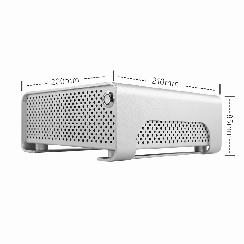 Kuyu MGP 用全アルミニウムミニ ITX シャーシ D - Atx Power Supply のレビューと価格