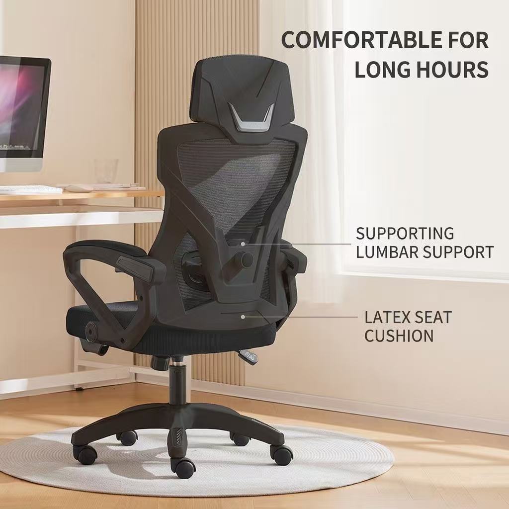 人間工学に基づいたゲーミングオフィスチェア、フットレスト付き - Pc Gaming Chair のレビューと価格
