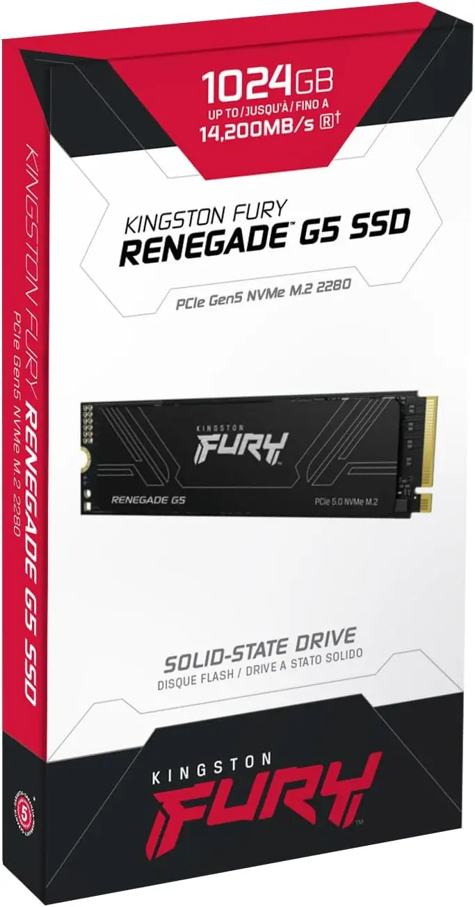 Kingston FURY Renegade G5 PCIe - Pc Gaming Second のレビューと価格