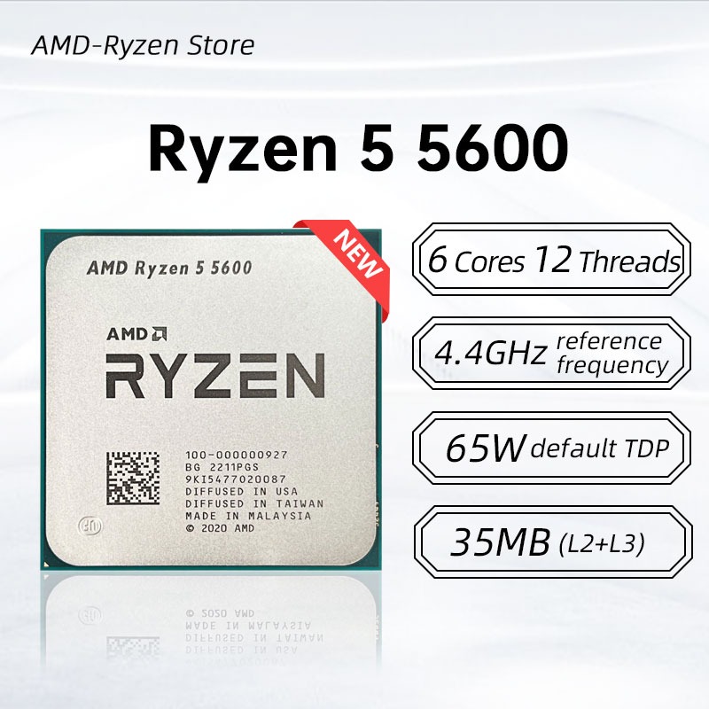 Ryzen 5 5600 6コア 12スレッド 7nm CP - Pc Gaming Amd Ryzen 5 のレビューと価格