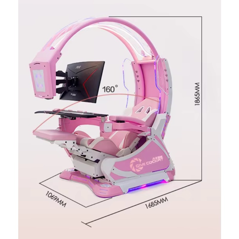 カスタムサポート2画面対応スーパードリームポッド無重力リクラ - Pc Gaming Chair のレビューと価格