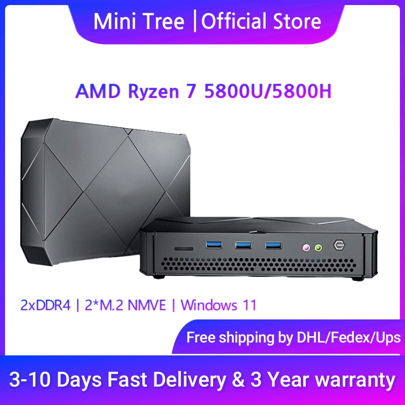 RADEON AMD-Mini Gaming PC, 8コア - Pc Gaming Amd Ryzen 5 のレビューと価格