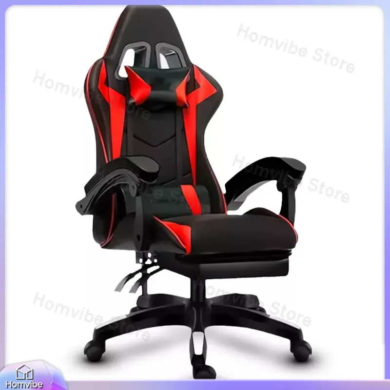 ハイバック人間工学に基づいたゲーミングチェア、フットレスト付 - Pc Gaming Chair のレビューと価格
