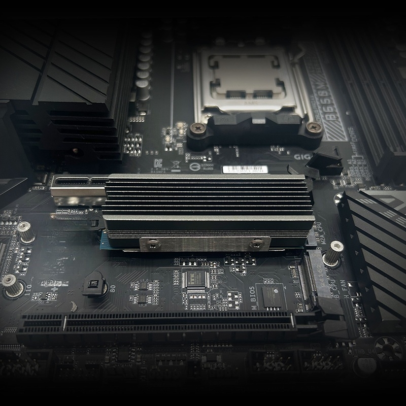 デュアル銅製ヒートパイプM.2 SSDクーラー、2つの熱伝導 - Pc Gaming Second のレビューと価格